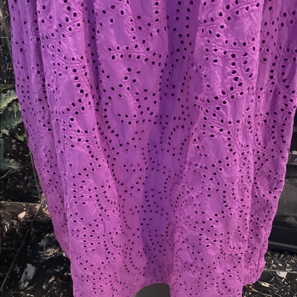 AND Time and Tru Purple Scoop Neck Top - Picture 7 of 12